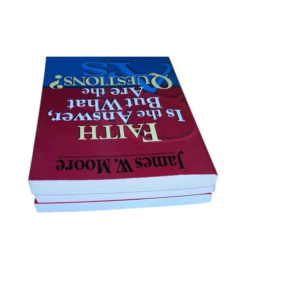 James W. Moore Christian Books Faith Is The Answer Are You Fired Up Top Ten List - Picture 5 of 11